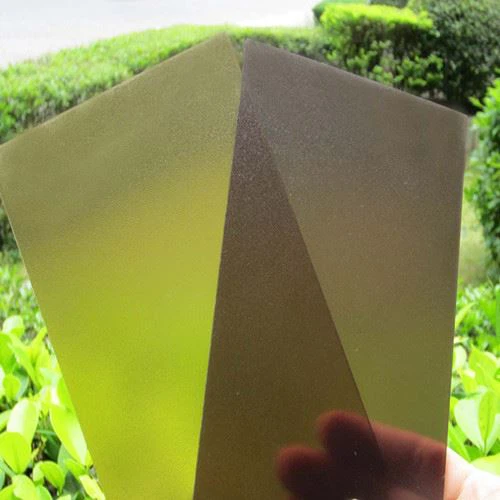 Clear Frosted Polycarbonate Sheet 4mm