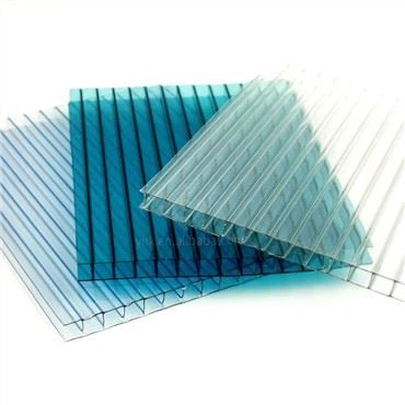 Panel hueco de policarbonato de pared triple de 6 mm