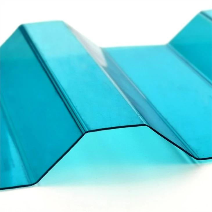 Clear Corrugated Polycarbonate Roofing