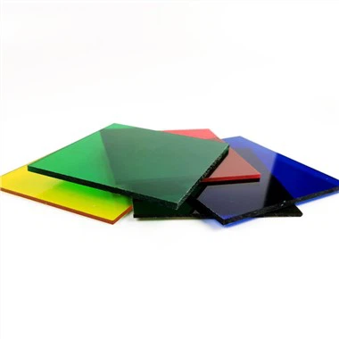 Colores de láminas de policarbonato sólido