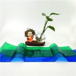 Lámina de policarbonato corrugado de 4 mm