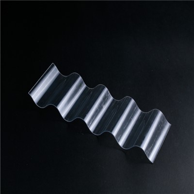 Láminas de policarbonato corrugado para techos